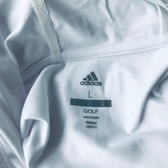 adidas Women's Baselayer  Hoodie  Long Sleeve White NWT MSRP $65 - Picture 4 of 6